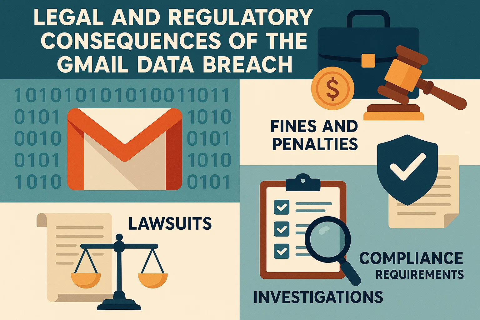 Legal and Regulatory Consequences of the Gmail Data Breach