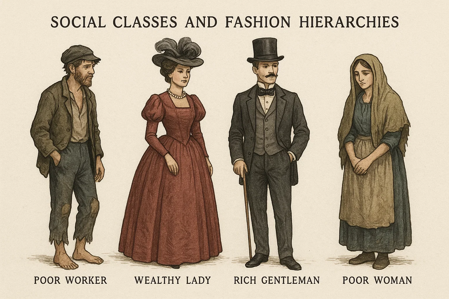 Social Classes and Fashion Hierarchies
